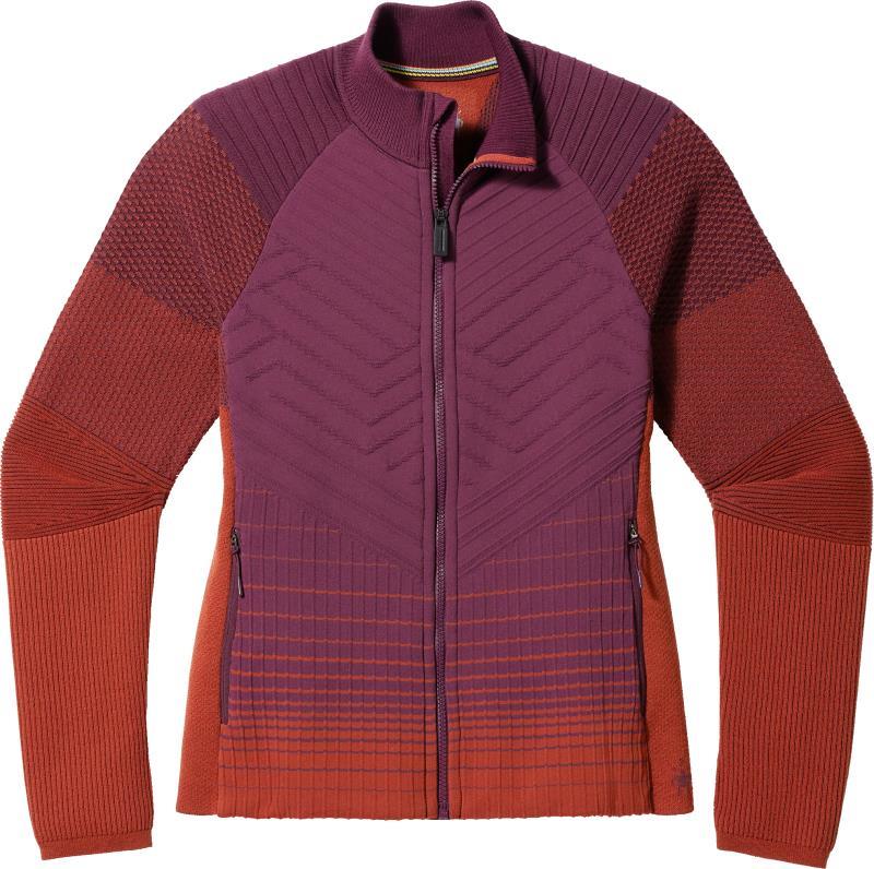 Intraknit Merino Insulated Jacket - Womens - Eggplant 1