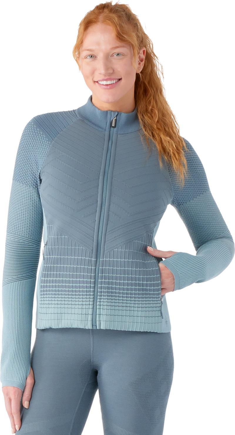 Intraknit Merino Insulated Jacket - Womens - Pewter Blue 2