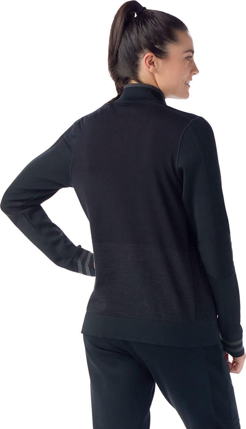 Intraknit Merino Tech 1/2 Zip - Womens - Black / Charcoal 3