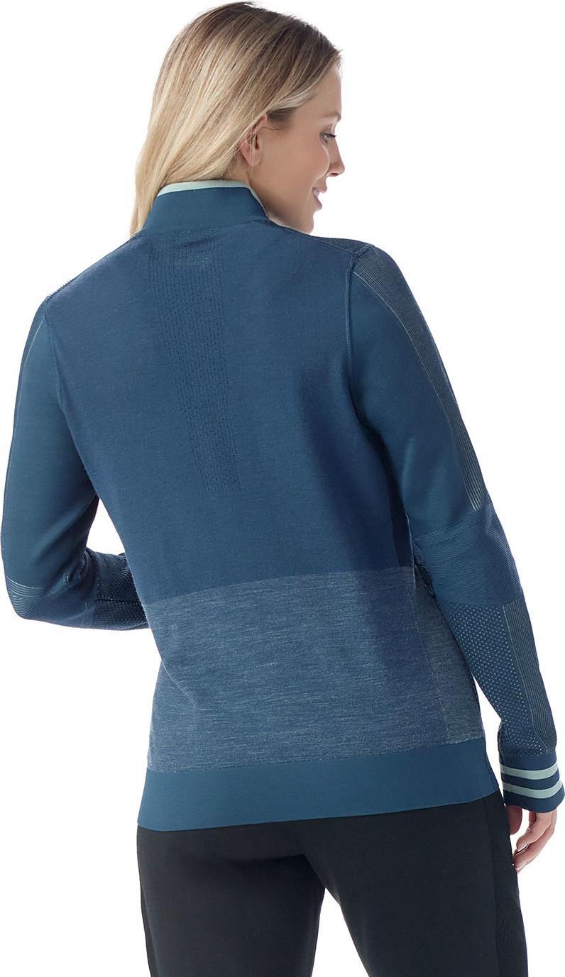Intraknit Merino Tech 1/2 Zip - Womens - Twilight Blue 3