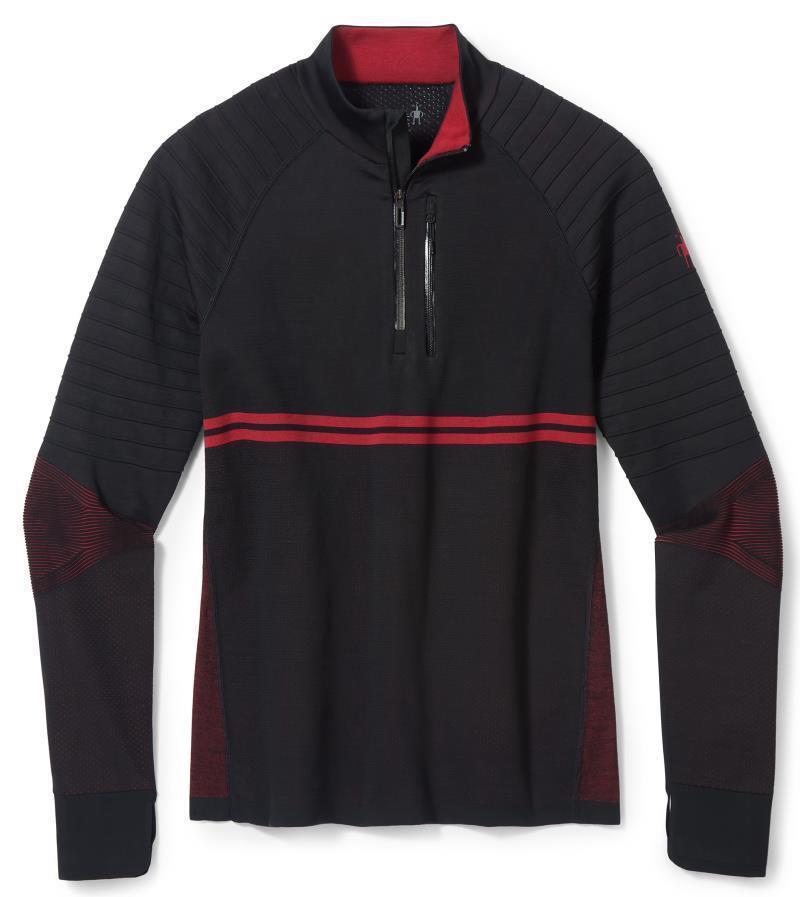 Intraknit Merino Tech 1/4 Zip - Mens - Black 1