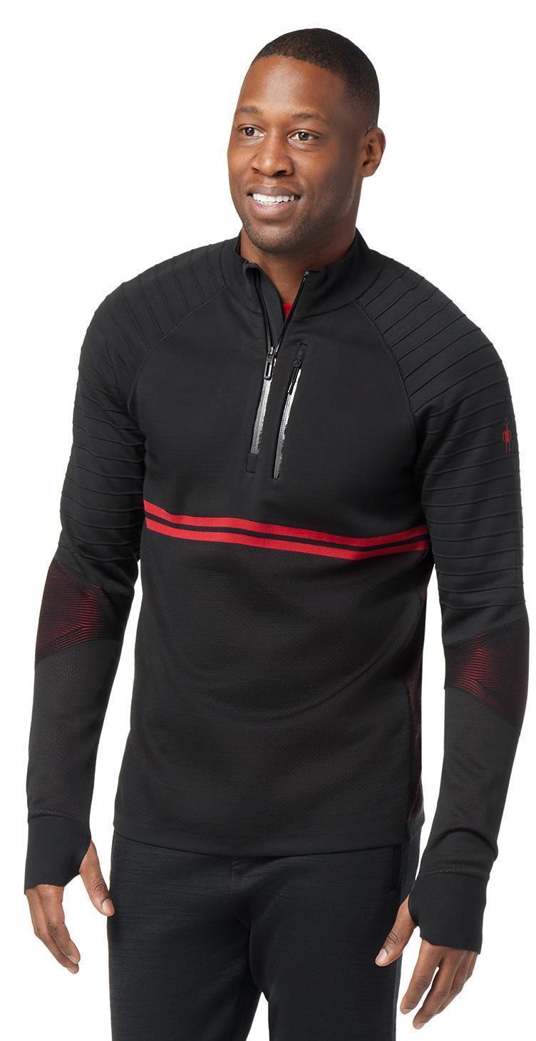 Intraknit Merino Tech 1/4 Zip - Mens - Black 2