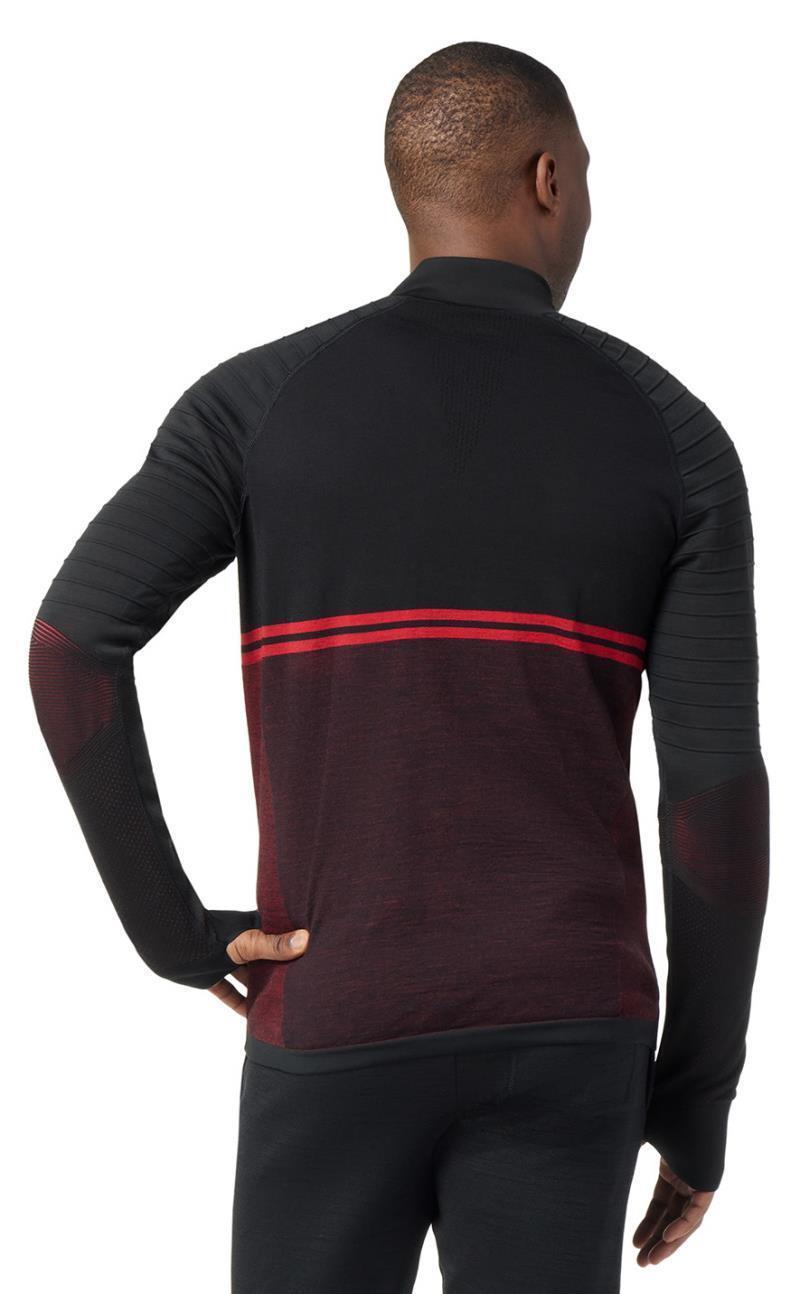 Intraknit Merino Tech 1/4 Zip - Mens - Black 3