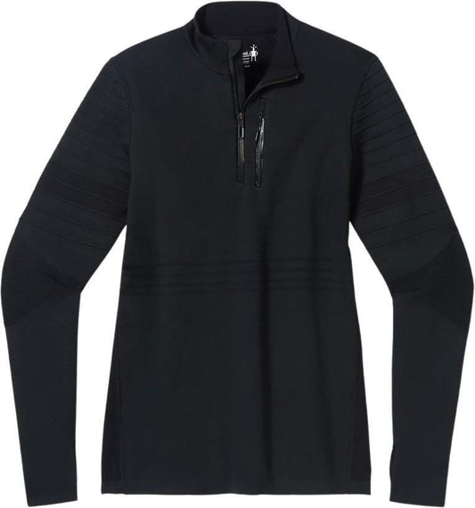 Intraknit Merino Tech 1/4 Zip - Womens - Black 1