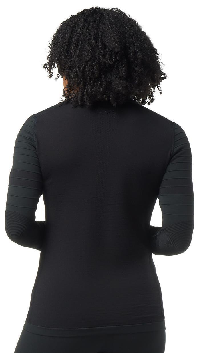 Intraknit Merino Tech 1/4 Zip - Womens - Black 3