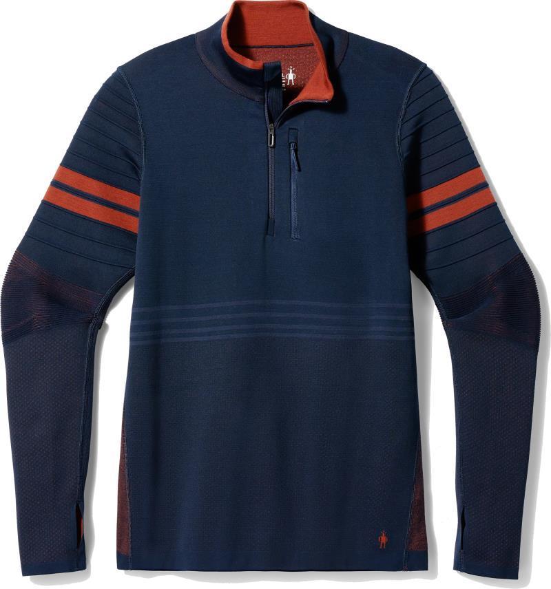 Intraknit Merino Tech 1/4 Zip - Womens - Deep Navy 1