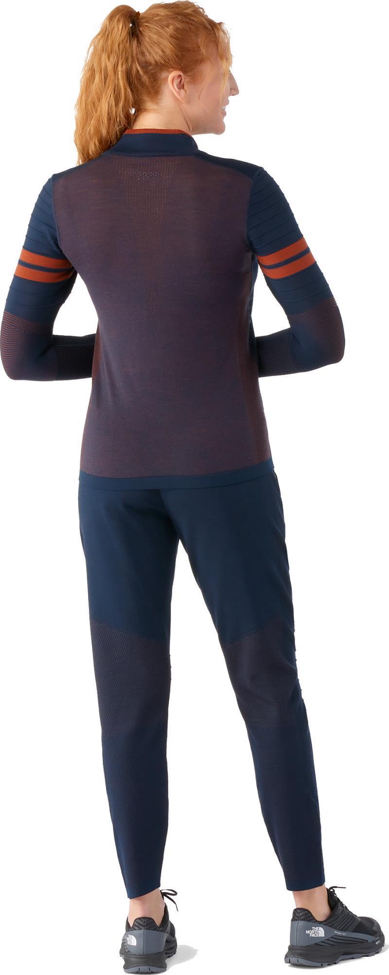 Intraknit Merino Tech 1/4 Zip - Womens - Deep Navy 3
