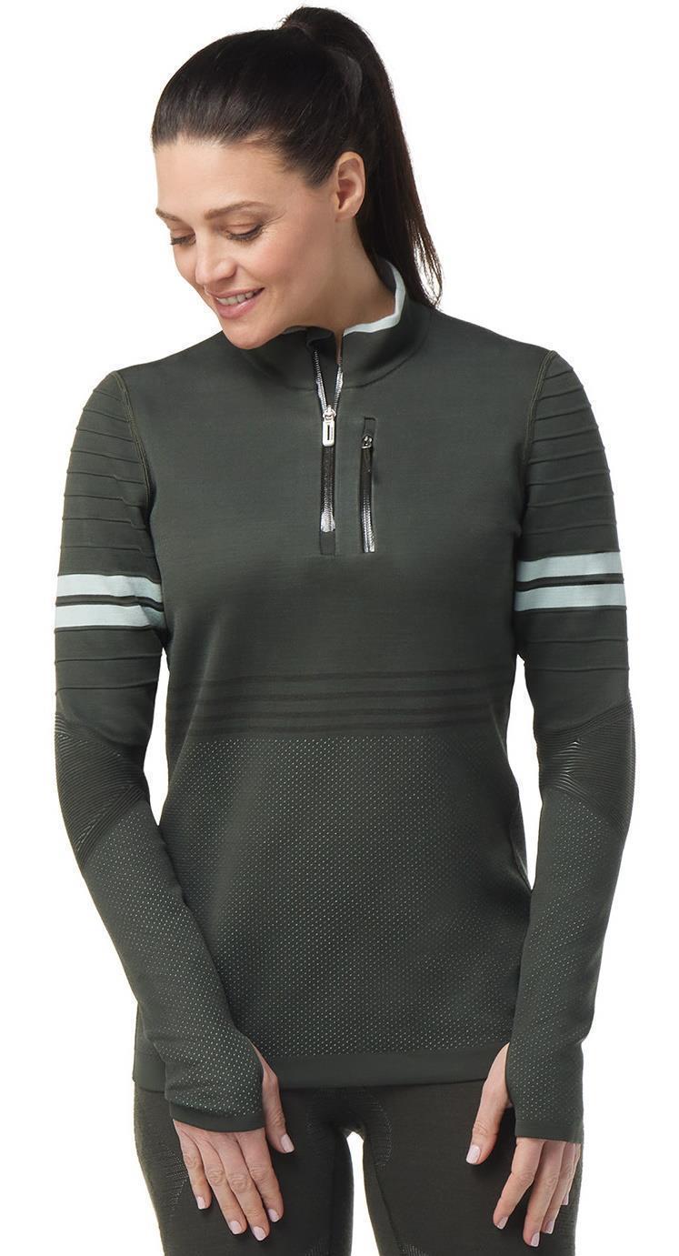 Intraknit Merino Tech 1/4 Zip - Womens - North Woods 2