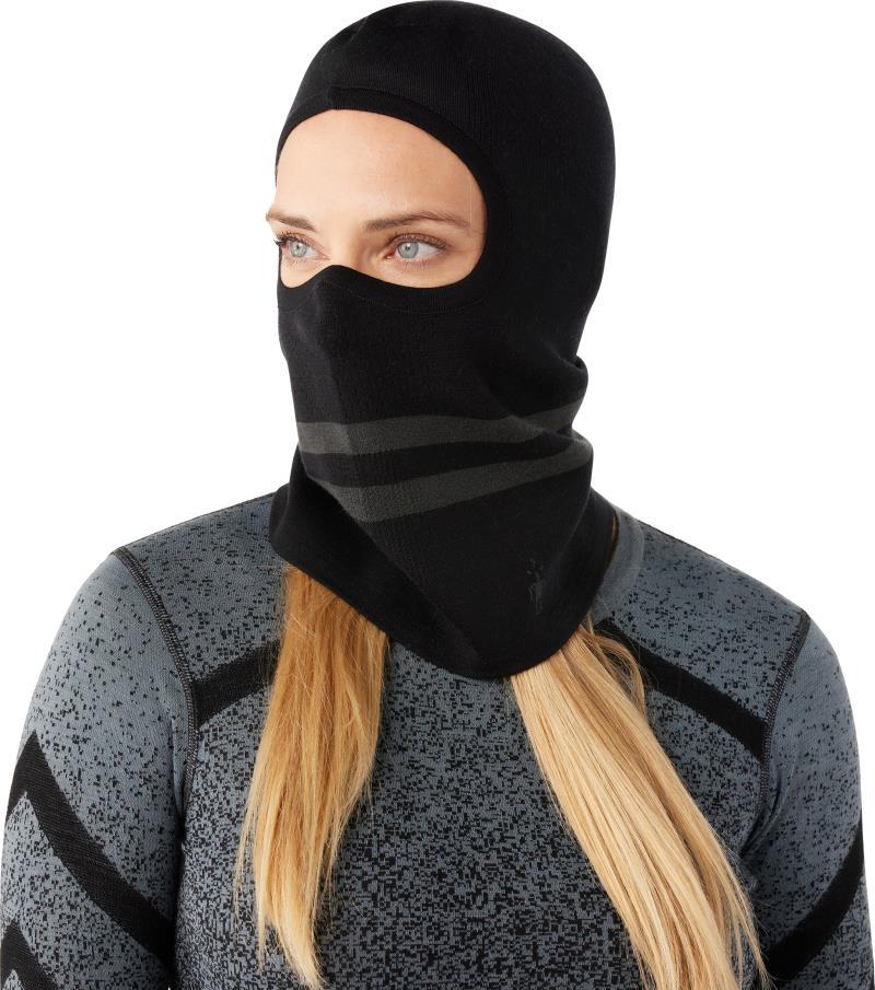 Intraknit Merino Tech Balaclava - Black / Charcoal 2