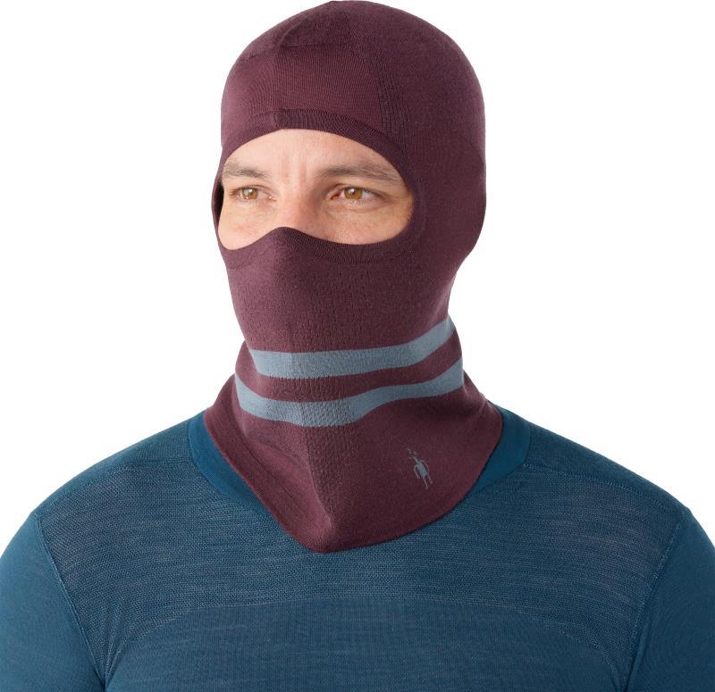Intraknit Merino Tech Balaclava - Eggplant 2