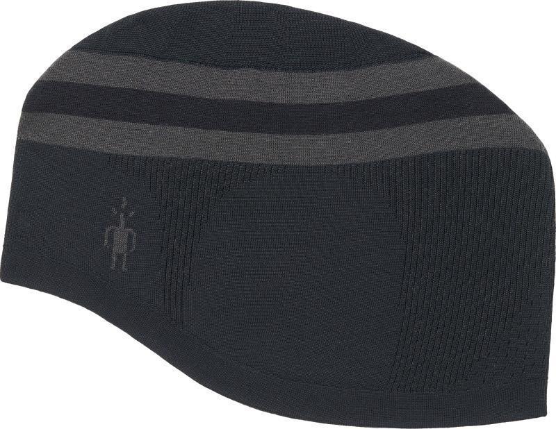 Intraknit Merino Tech Beanie - Black / Charcoal 1