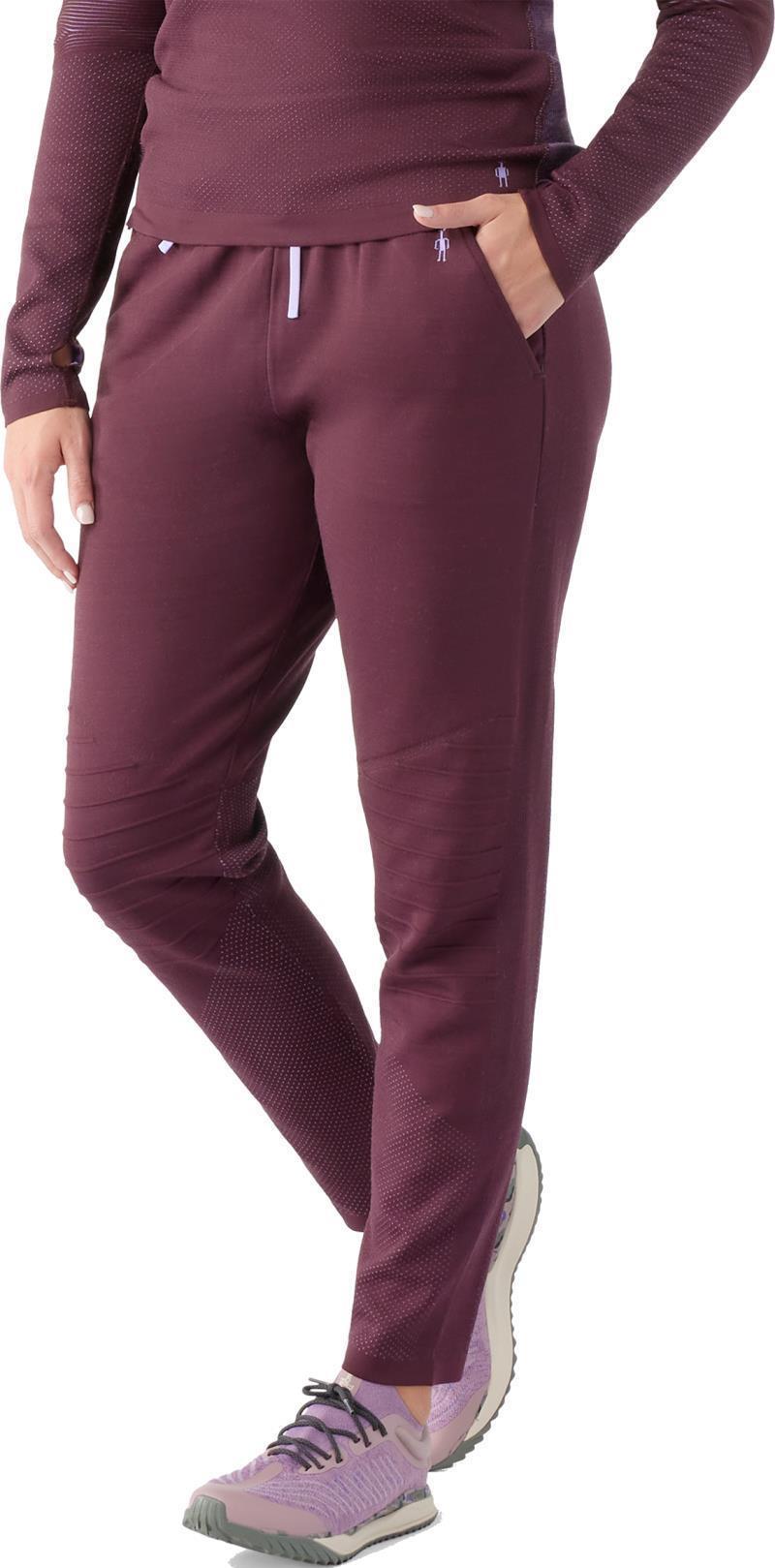Intraknit Merino Tech Pants - Womens - Eggplant 2