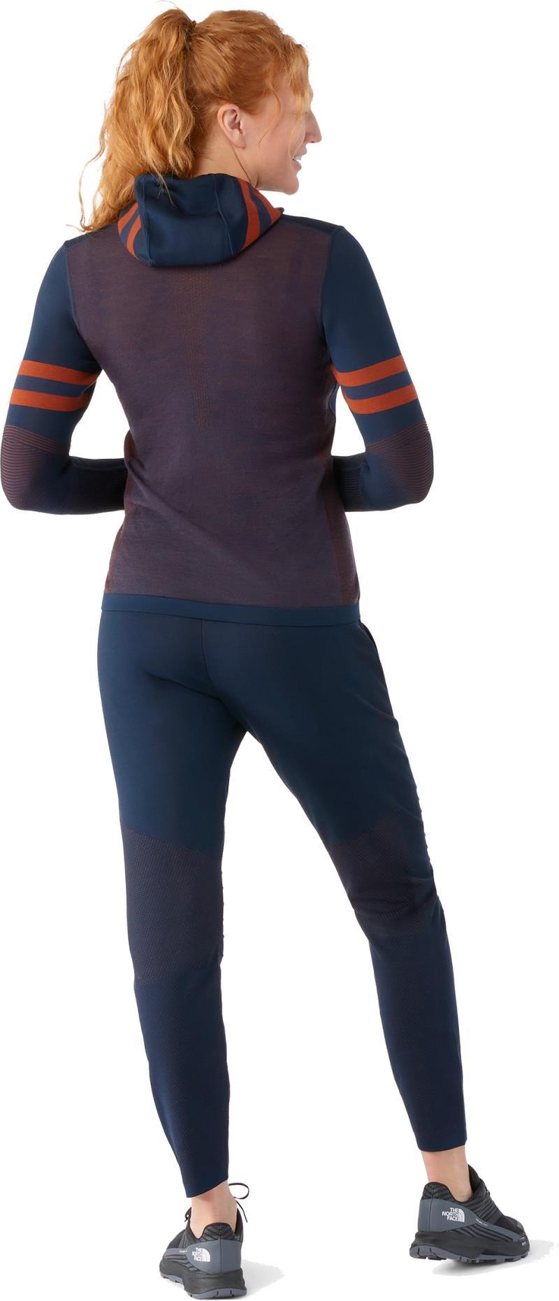 Intraknit Merino Tech Pullover Hoodie - Womens - Deep Navy 3