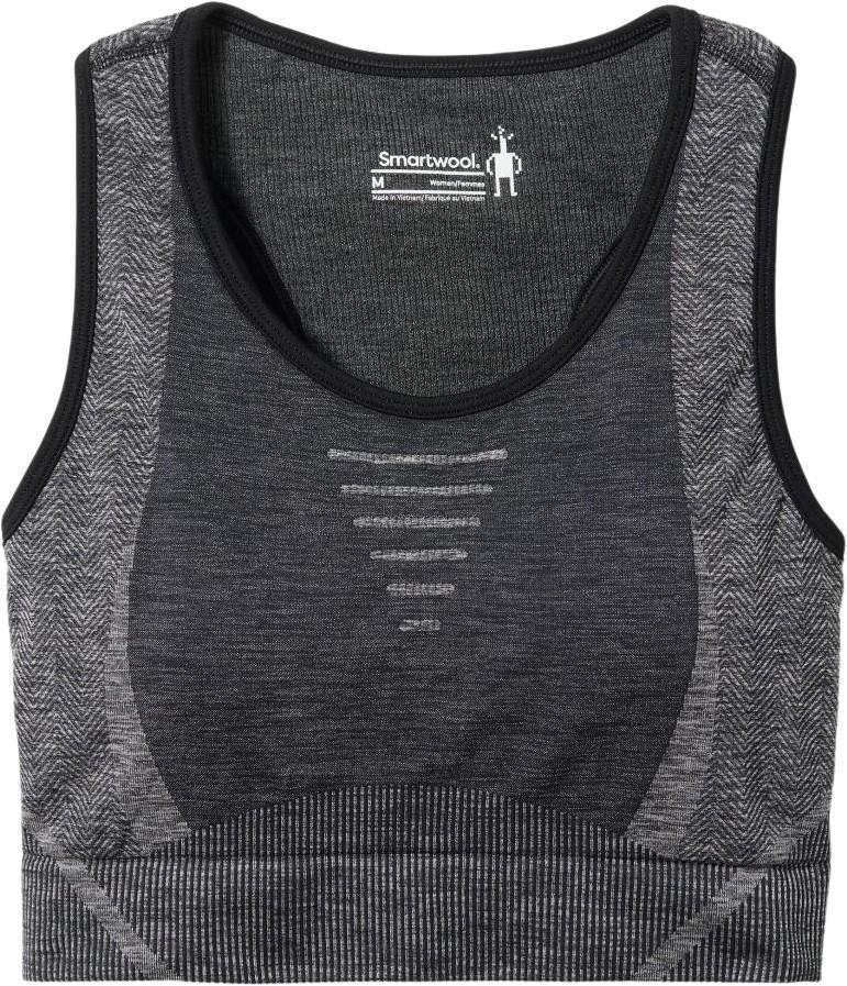 Intraknit Racerback Bra - Black Heather 1