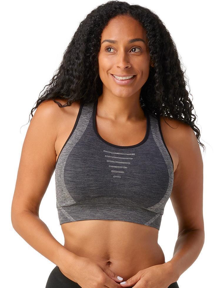 Intraknit Racerback Bra - Black Heather 2