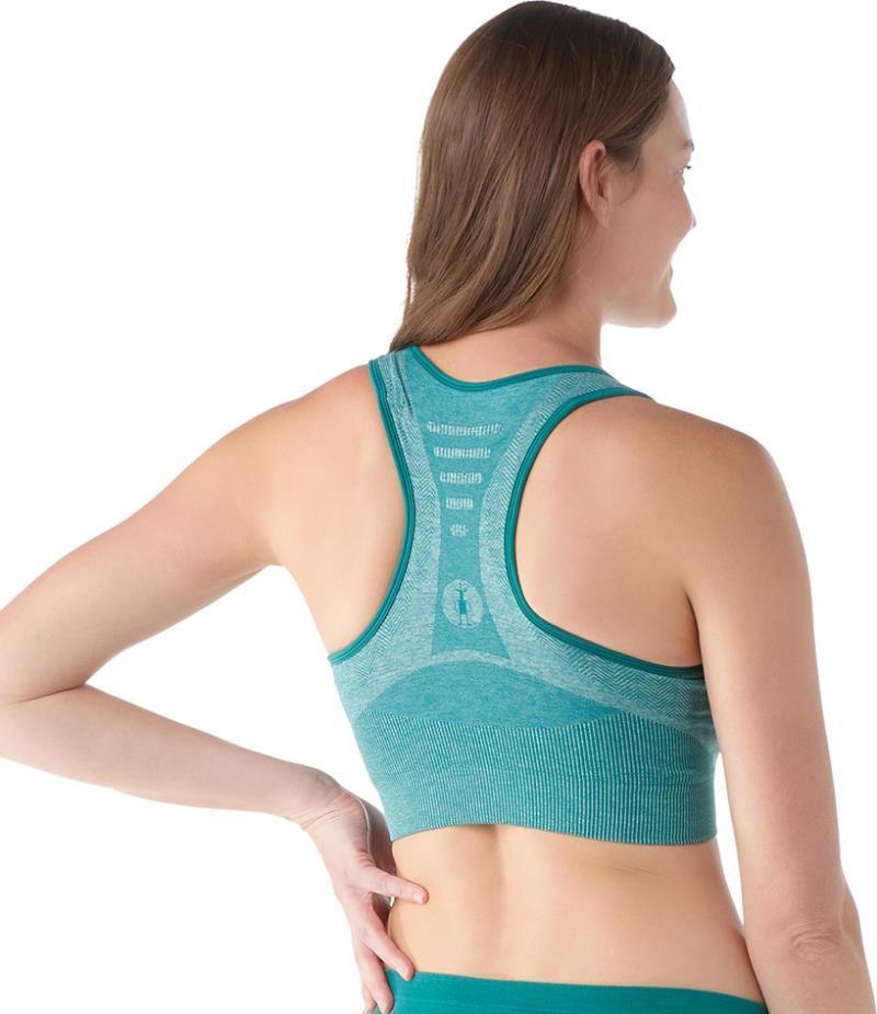 Intraknit Racerback Bra - Emerald Green Heather 2