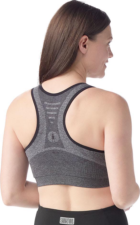 Intraknit Racerback Bra - black heather 1