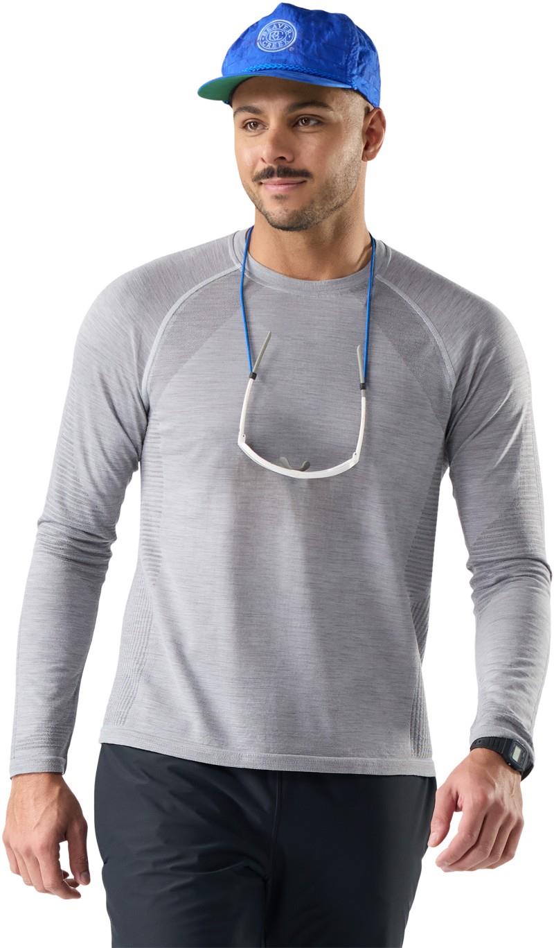 Intraknit Seamless LS - Mens - light gray 1