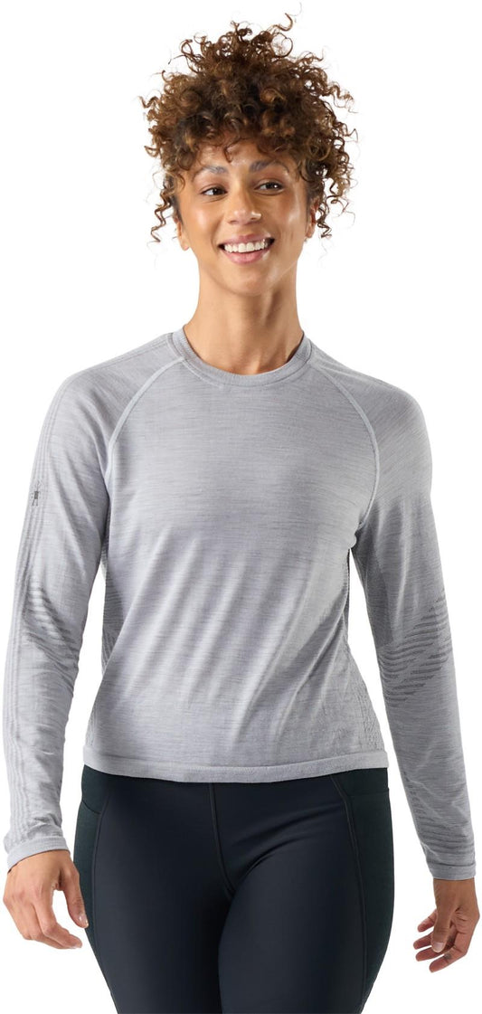 Intraknit Seamless LS - Womens - light gray 1