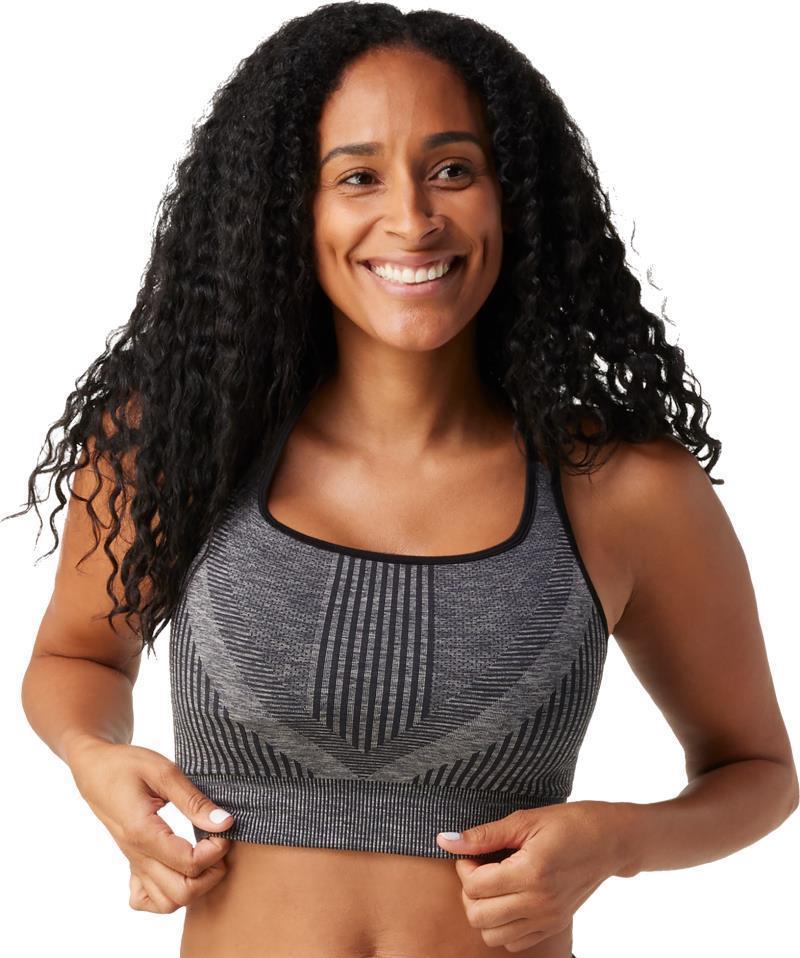 Intraknit Strappy Bra - Black Heather 2