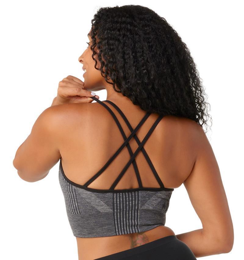 Intraknit Strappy Bra - Black Heather 3