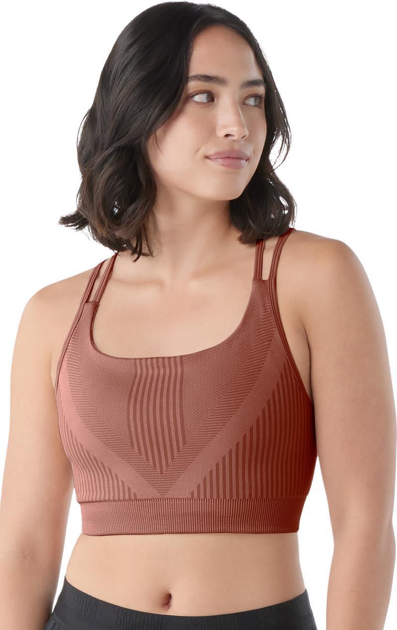 Intraknit Strappy Bra - Pecan Brown Heather 2