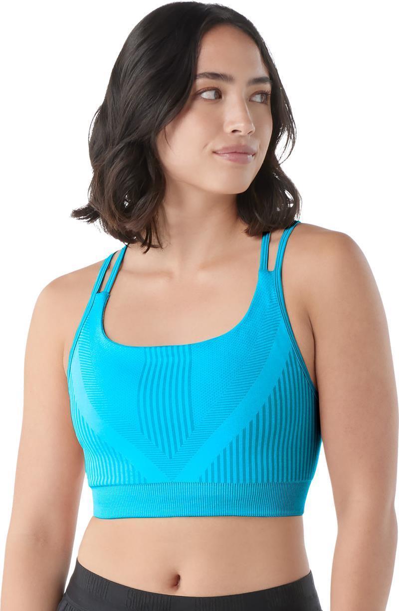 Intraknit Strappy Bra - Pool Blue Heather 2