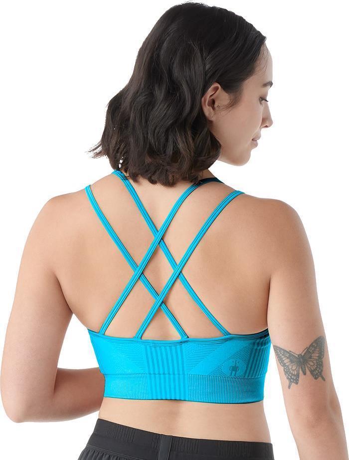 Intraknit Strappy Bra - Pool Blue Heather 3