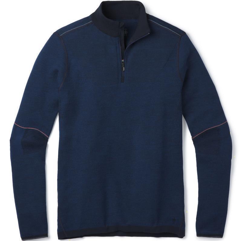 Intraknit Thermal Max Merino (250) Base Layer 1/4 Zip - Mens - Cobalt 1