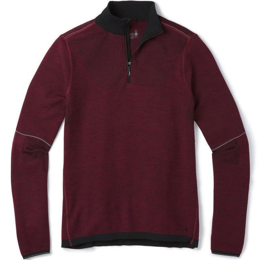 Intraknit Thermal Max Merino (250) Base Layer 1/4 Zip - Mens - Tibetan Red 1