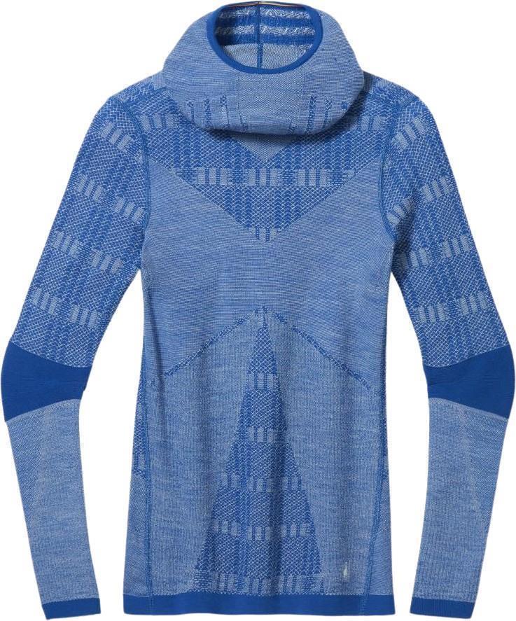 Intraknit Thermal Max Merino 250 Base Layer Pattern Hoodie - Womens - Blueberry Hill Plaid 1
