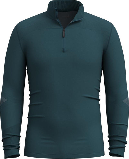 Intraknit Thermal Merino 200 Base Layer 1/4 Zip - Mens - Twilight Blue 1
