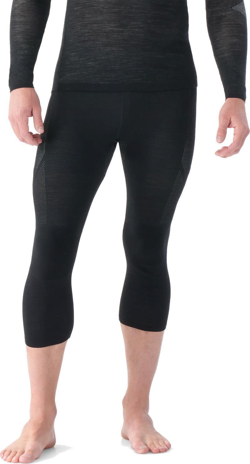 Intraknit Thermal Merino 200 Base Layer 3/4 Bottoms - Mens - Black / White 2