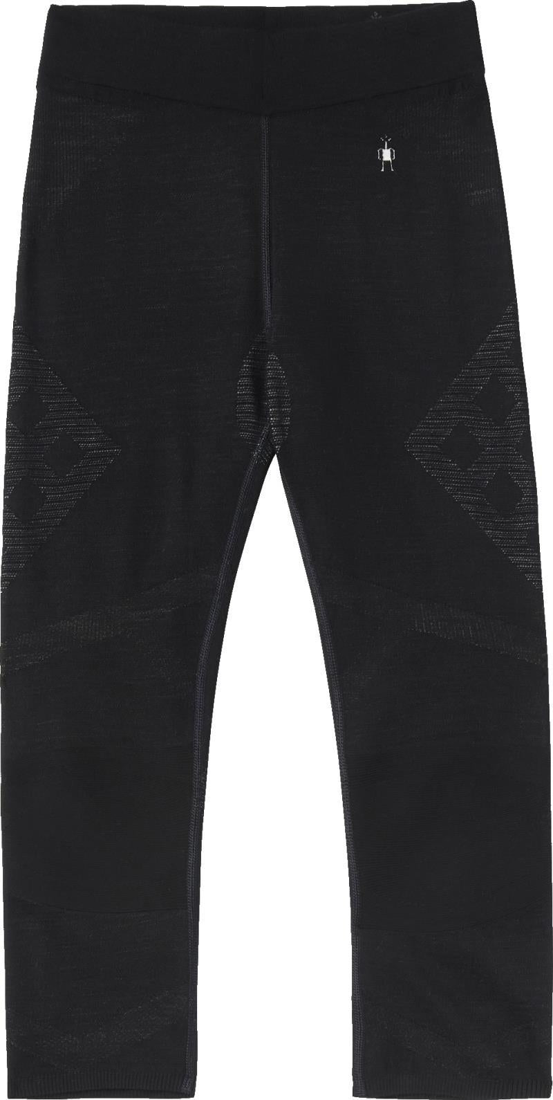 Intraknit Thermal Merino 200 Base Layer 3/4 Bottoms - Womens - Black / White 1