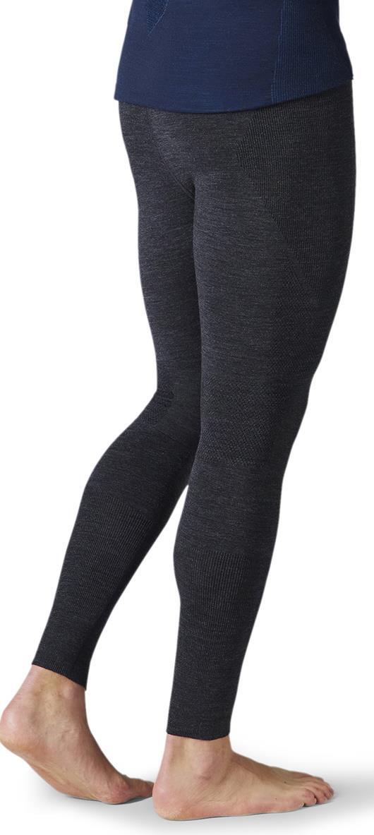 Intraknit Thermal Merino 200 Base Layer Bottoms - Mens - Charcoal Heather / Black 3