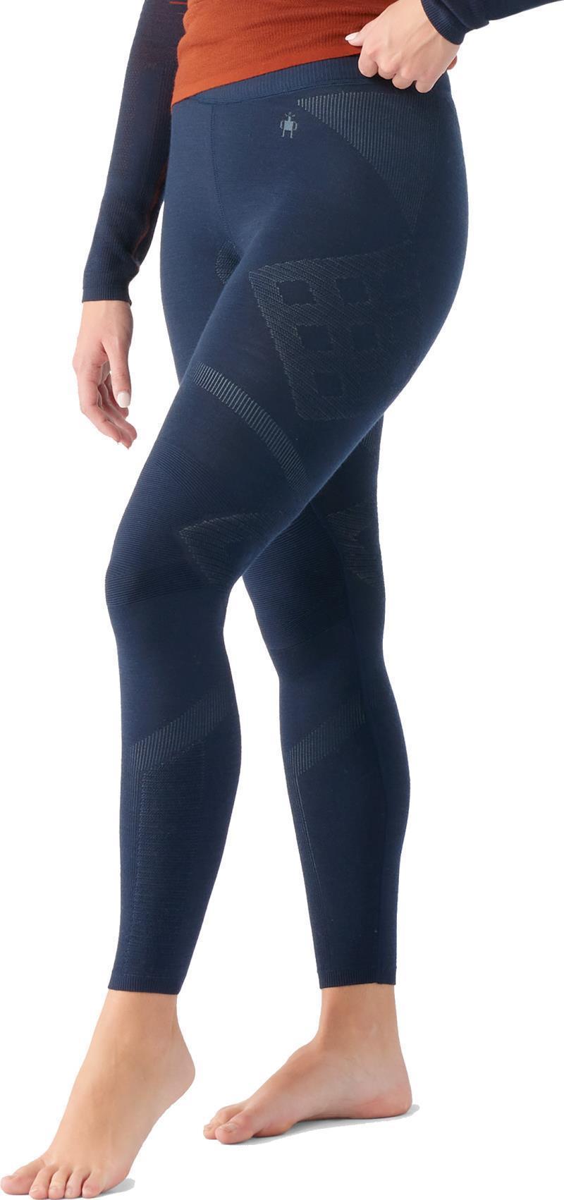 Intraknit Thermal Merino 200 Base Layer Bottoms - Womens - Deep Navy / Pewter Blue 2