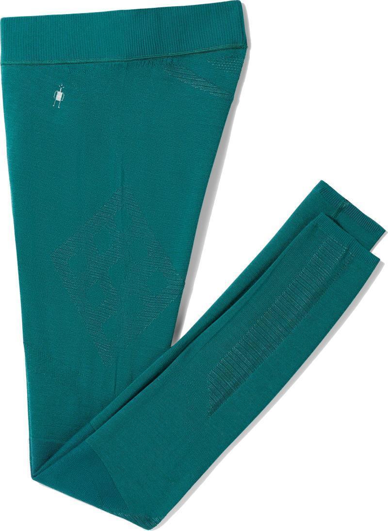 Intraknit Thermal Merino 200 Base Layer Bottoms - Womens - Emerald / White 1