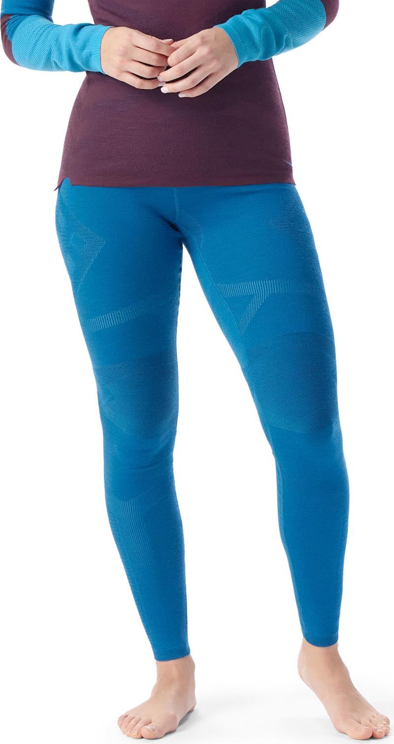 Intraknit Thermal Merino 200 Base Layer Bottoms - Womens - Nival Blue / Pool Blue 1
