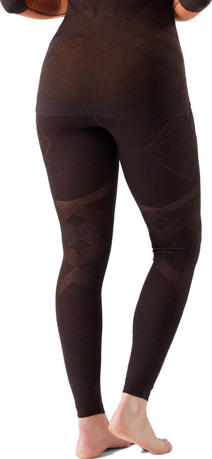 Intraknit Thermal Merino 200 Base Layer Bottoms - Womens - mink / terracotta 1