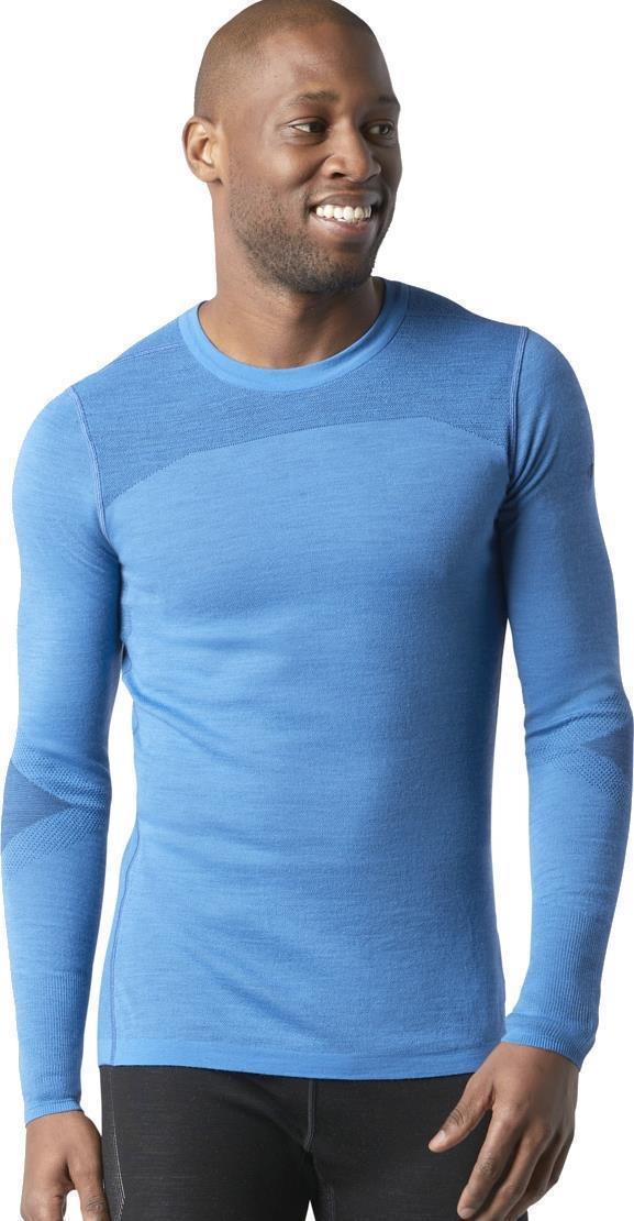Intraknit Thermal Merino 200 Base Layer Crew - Mens - Neptune Blue / Deep Navy 2