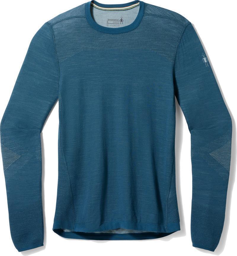 Intraknit Thermal Merino 200 Base Layer Crew - Mens - Twilight Blue 1