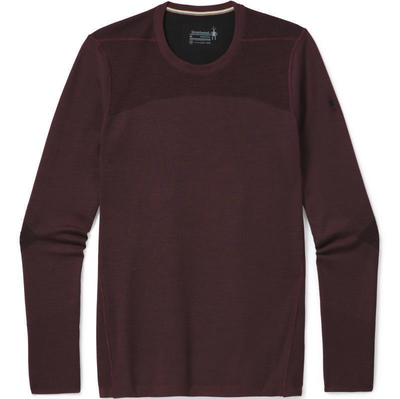 Intraknit Thermal Merino 200 Base Layer Crew - Mens - Woodsmoke / Black 1