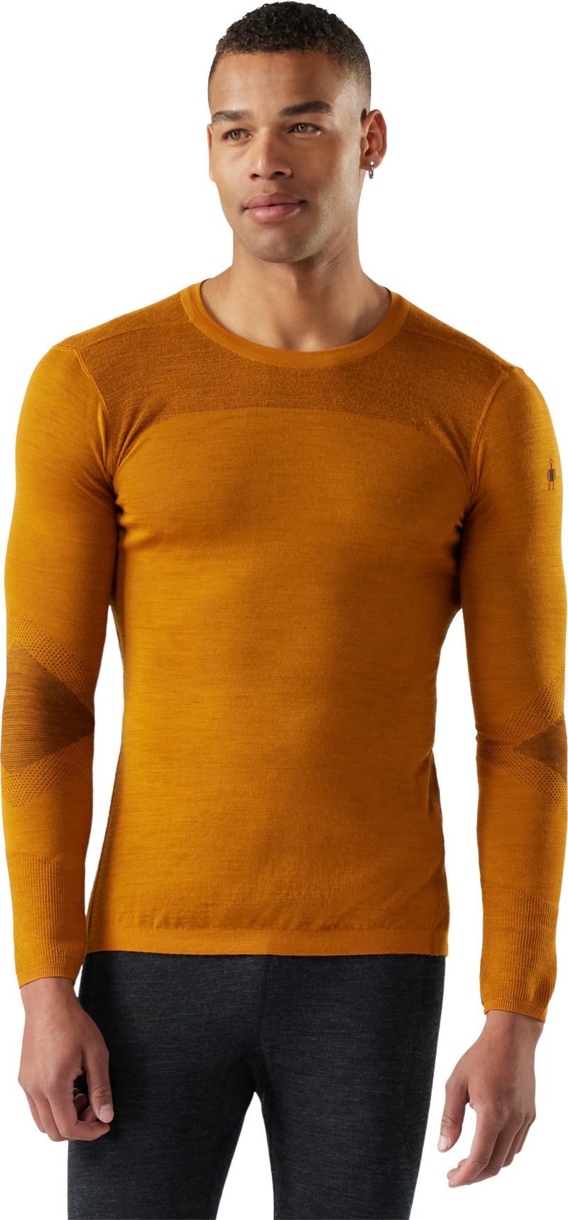 Intraknit Thermal Merino 200 Base Layer Crew - Mens - squash 1
