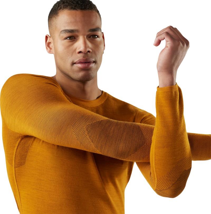 Intraknit Thermal Merino 200 Base Layer Crew - Mens - squash 1