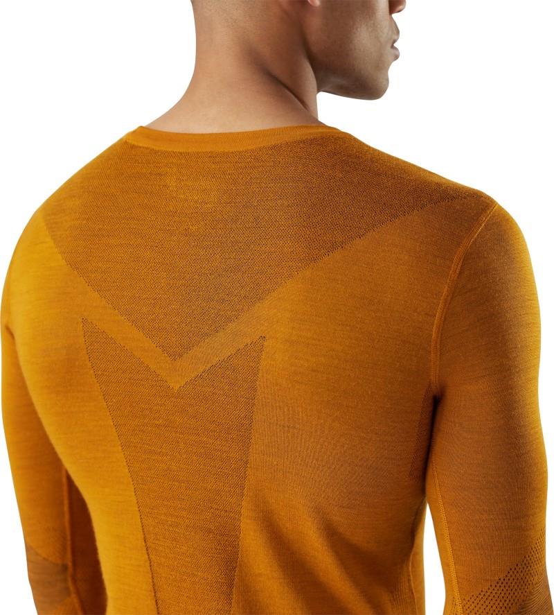 Intraknit Thermal Merino 200 Base Layer Crew - Mens - squash 1