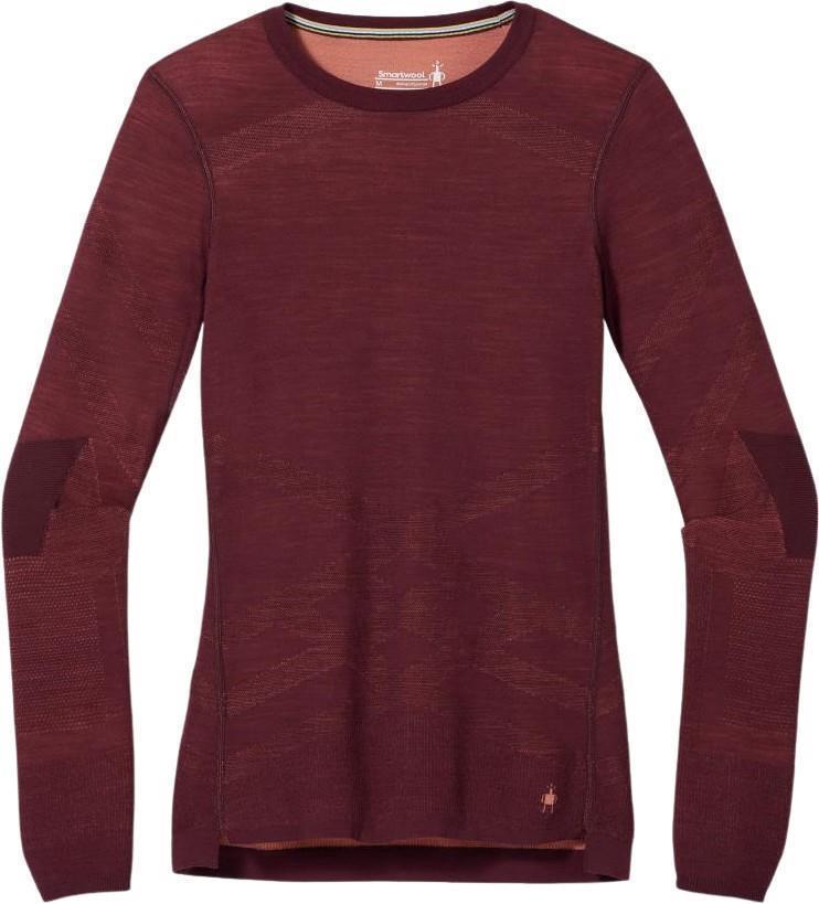 Intraknit Thermal Merino 200 Base Layer Crew - Womens - Black Cherry 1