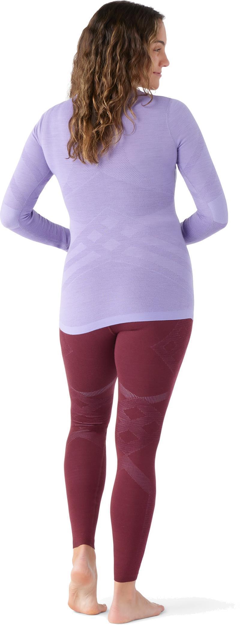 Intraknit Thermal Merino 200 Base Layer Crew - Womens - Violet / Purple Iris 3
