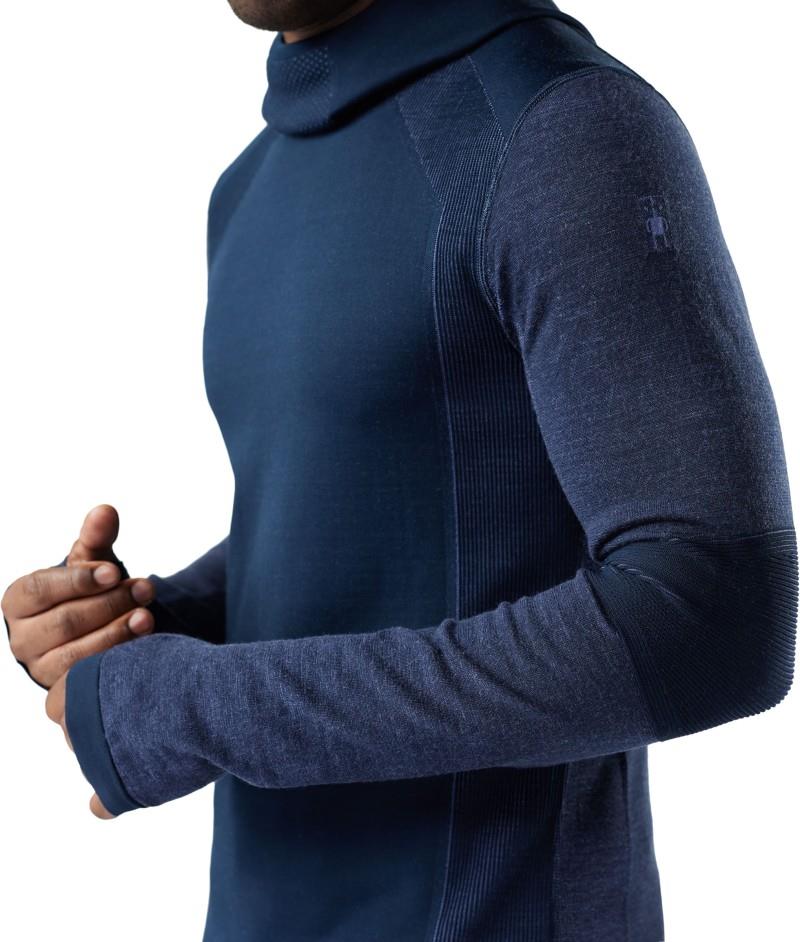 Intraknit Thermal Merino Base Layer Hoodie - Mens - deep navy / nightfall blue 1