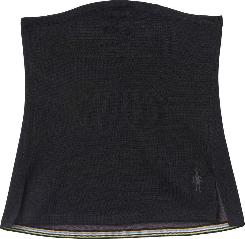 Intraknit Thermal Merino Neck Gaiter - Black / Forged Iron 1