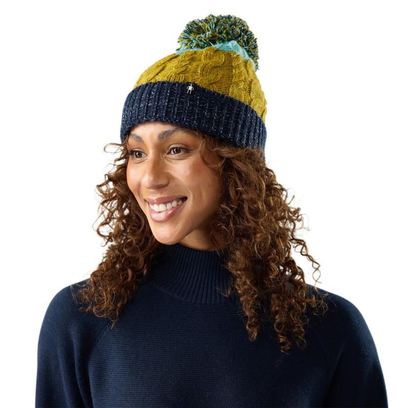 Isto Retro Beanie - bronze olive heather 1